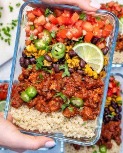 Rachel’s Quick & Delicious Hearty Burrito Bowls for Meal Prep! | Clean ...