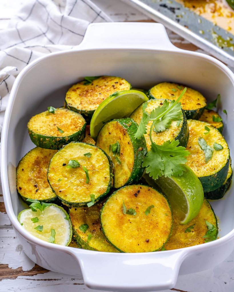 These Clean Eating Oven Curried Zucchini Rounds are DELISH! | Clean ...