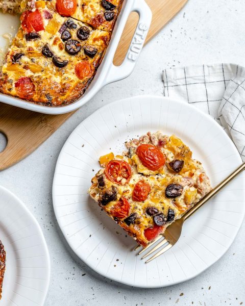 Greek-Style Breakfast Casserole for a Delicious Brunch Idea! | Clean ...