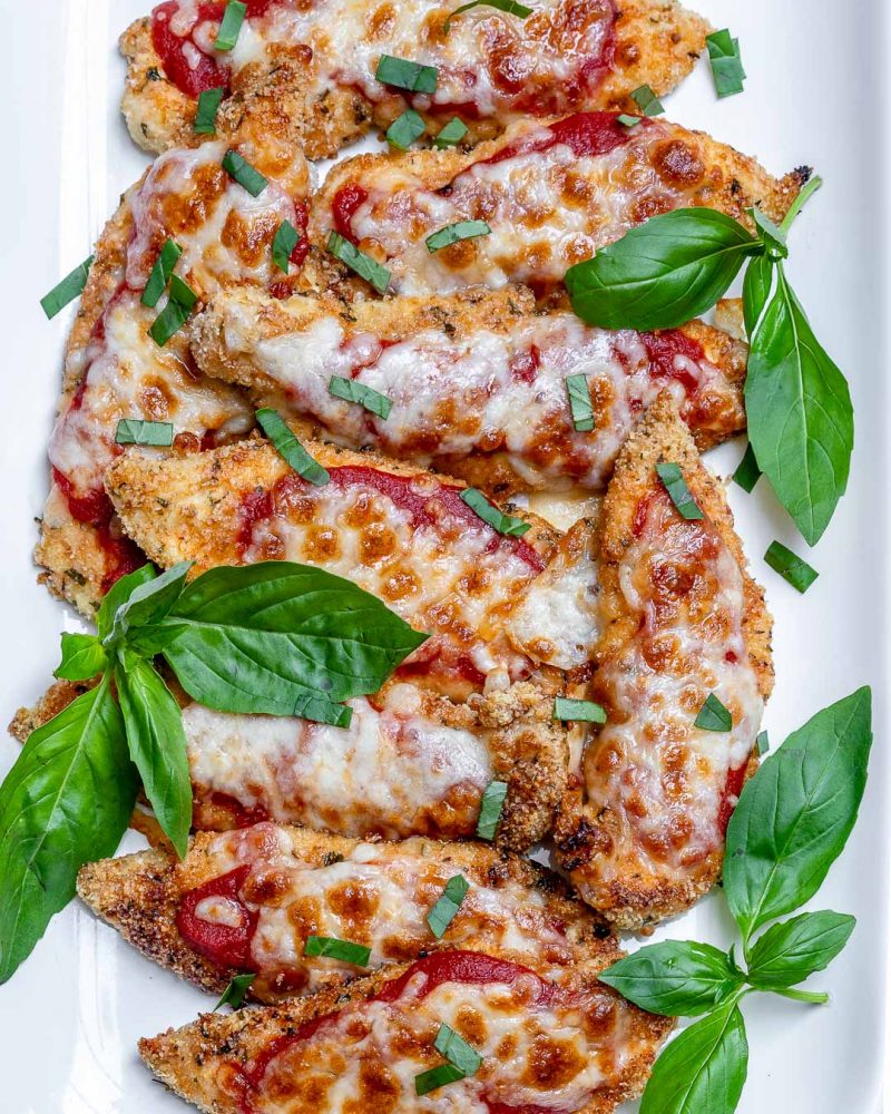 Healthy Baked Chicken Parmesan for Clean Eating Soul Food! | Clean Food ...