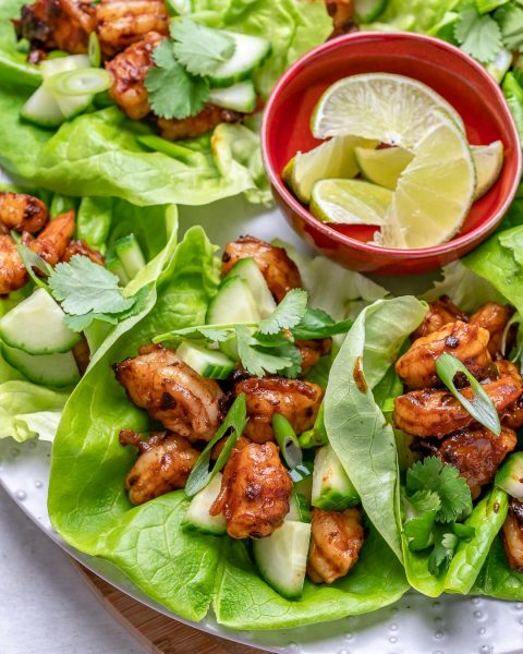 Eat Clean And Fresh: Chipotle Lime Shrimp Lettuce Wraps! 