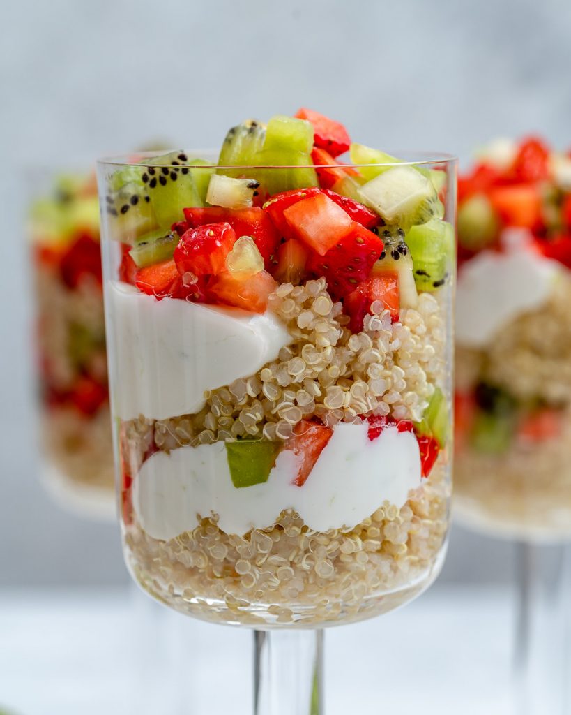 Clean Eating Breakfast Quinoa Cups