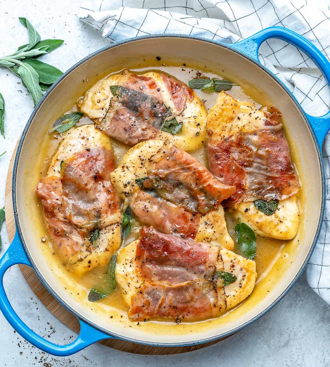 Authentic chicken saltimbocca recipe