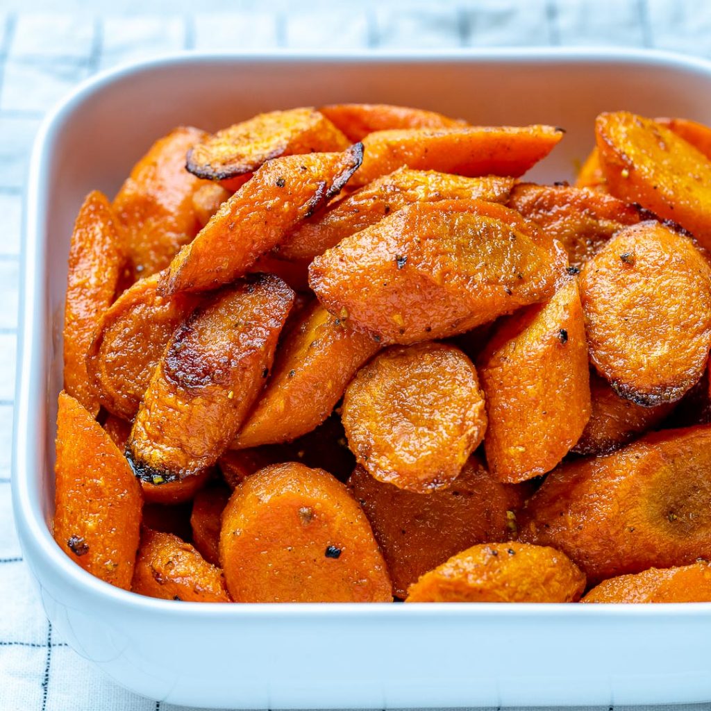 Curry Roasted Carrots for an Easy and Impressive Side Dish! | Clean ...
