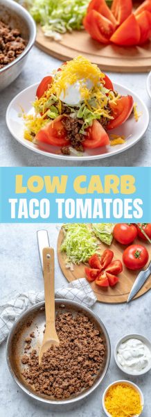 Low Carb Taco Tomatoes for Easy & Flavorful Clean Eating! | Clean Food ...