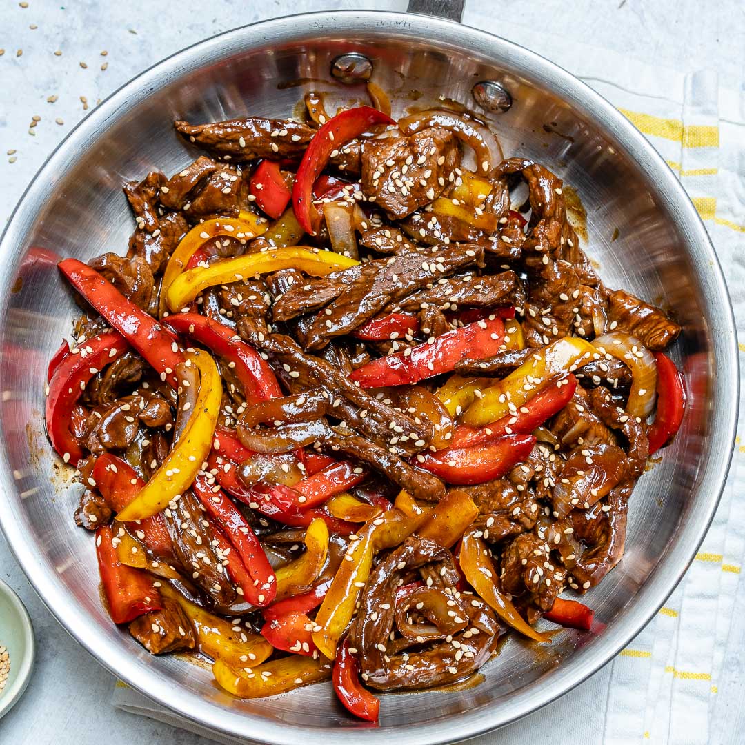 Sichuan Beef Skillet for a Mouthwatering Family Meal! | Clean Food Crush