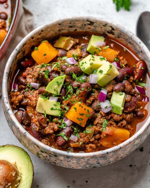 Butternut Squash Chili | Clean Food Crush