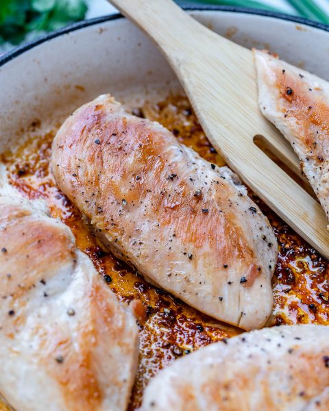 Salsa Verde Chicken Skillet | Clean Food Crush