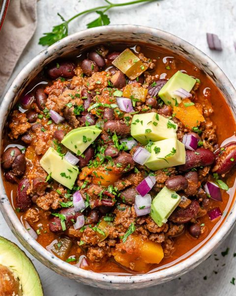 Butternut Squash Chili | Clean Food Crush