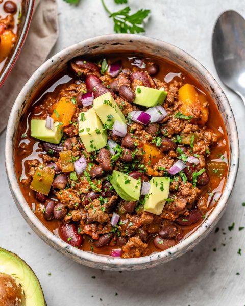 Butternut Squash Chili | Clean Food Crush