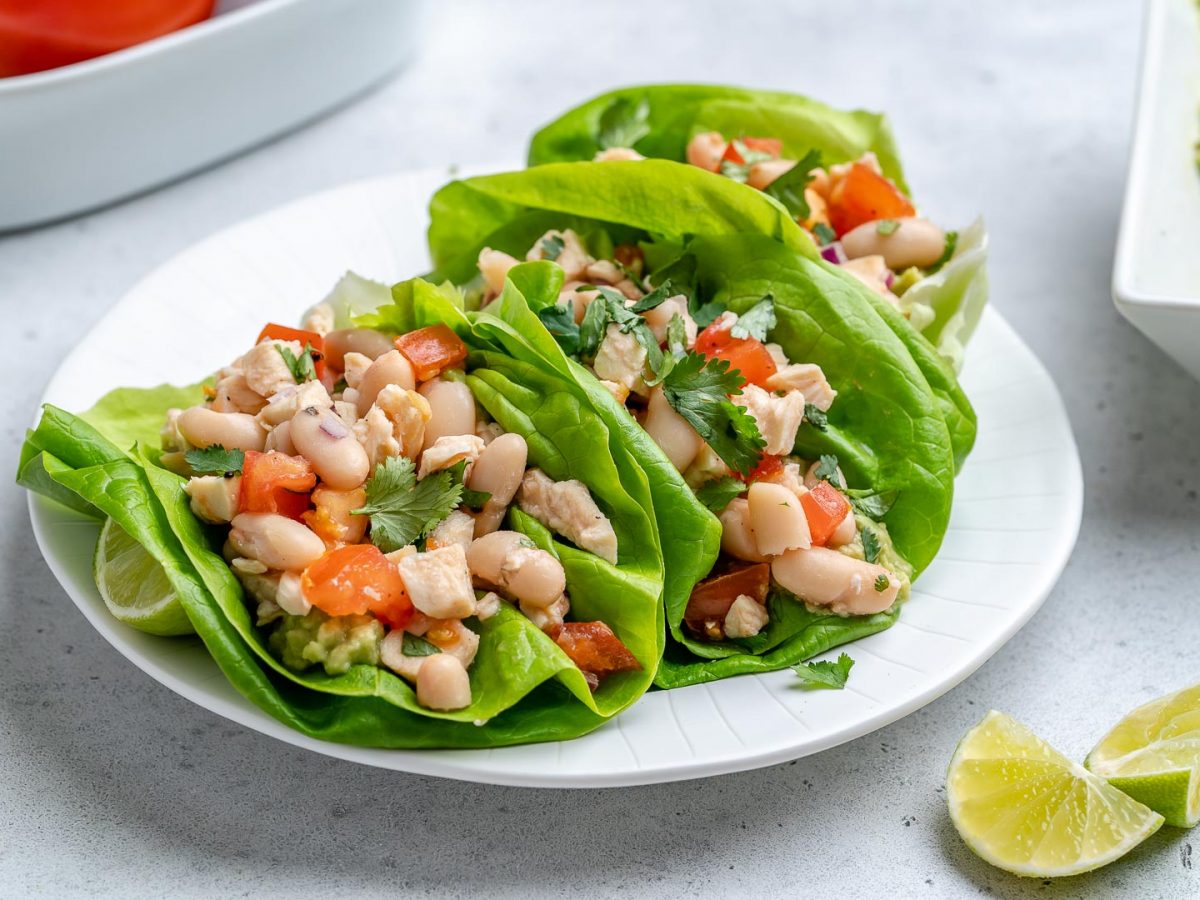 CFC Chicken Salsa on Butter Lettuce