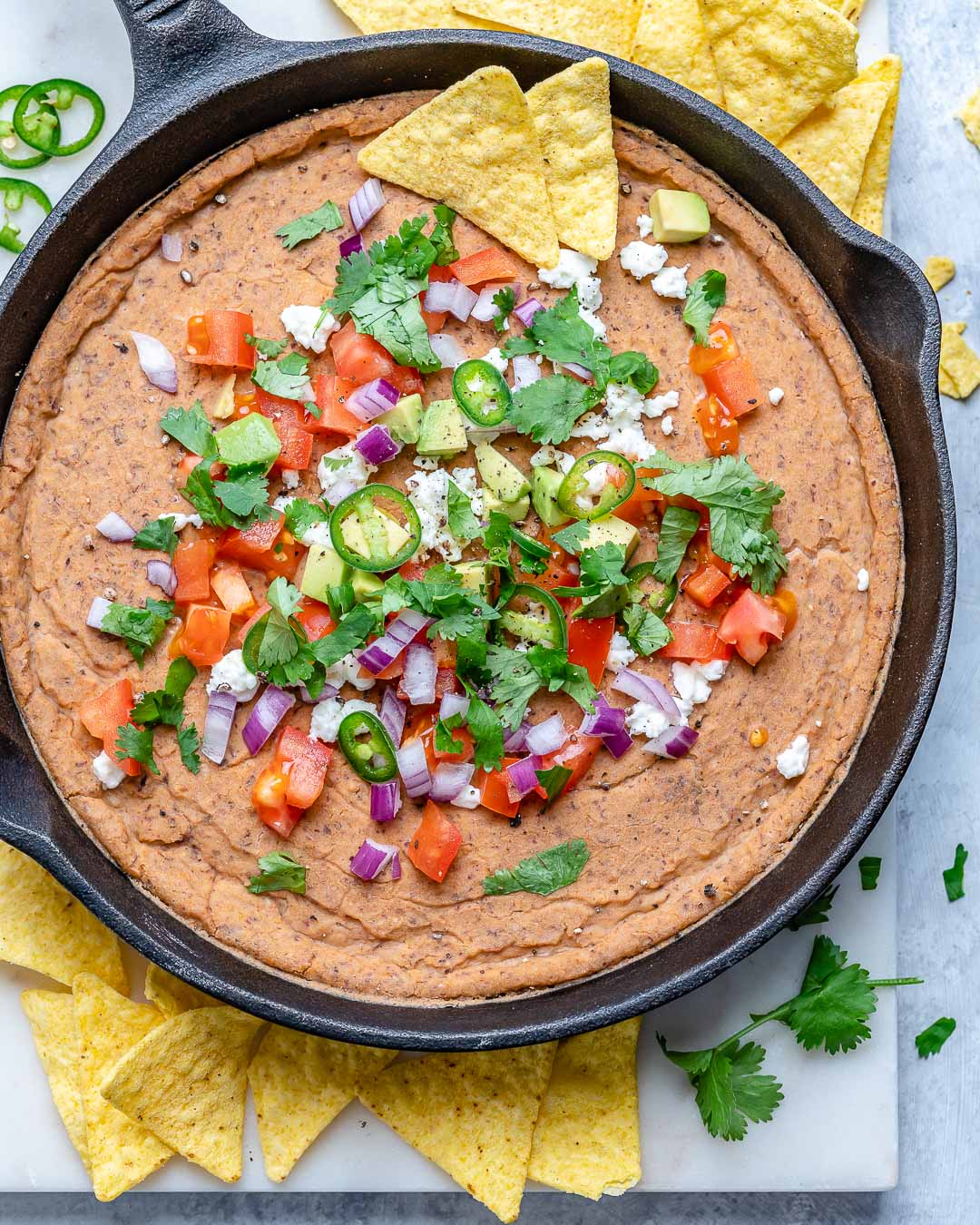 Taco Bean Dip Recipe