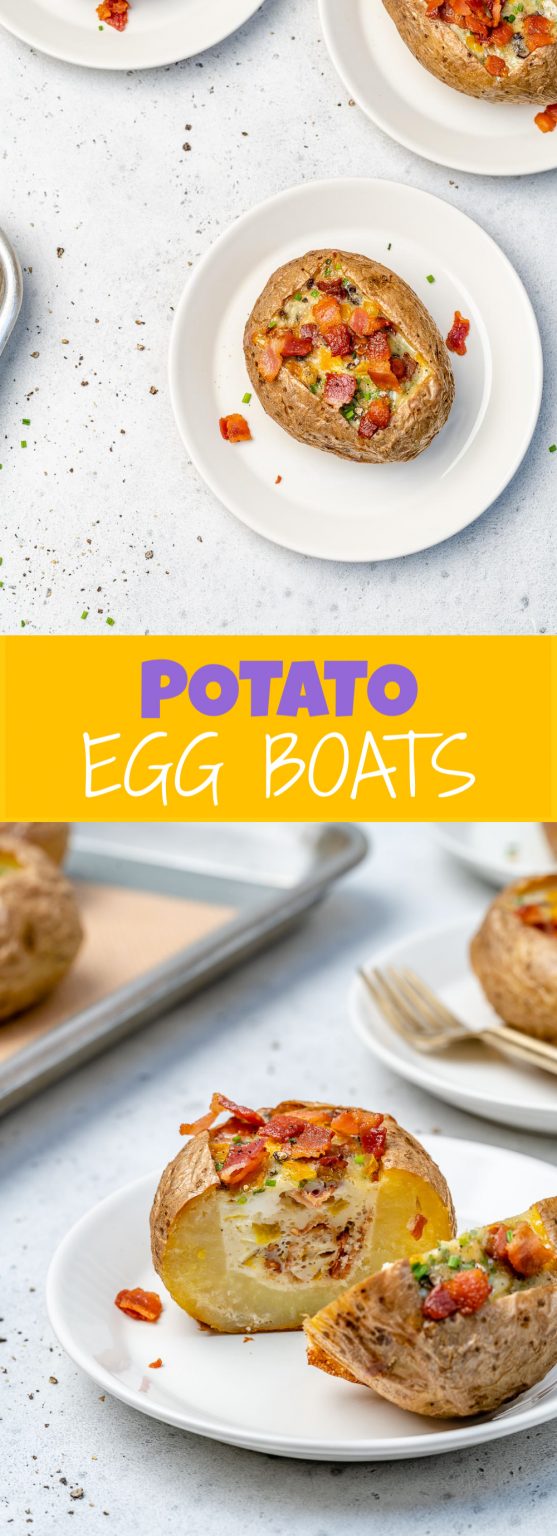 Potato & Egg Boats Clean Food Crush