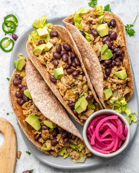 Loaded Breakfast Tacos | Clean Food Crush