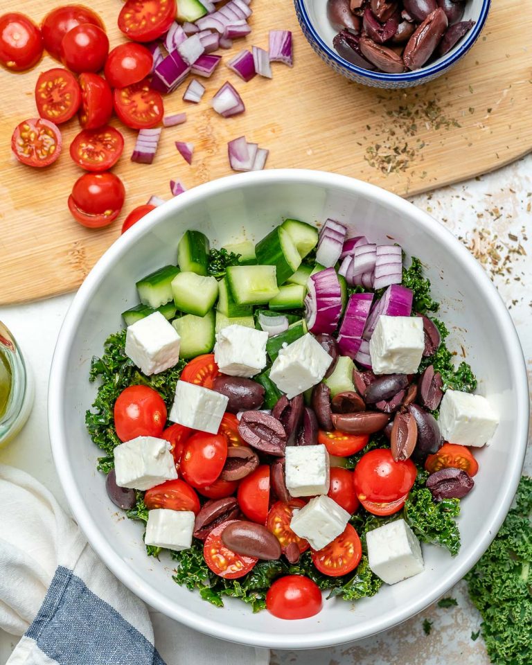 Greek Kale Salad Clean Food Crush