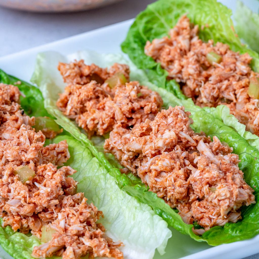 CFC Buffalo Chicken Lettuce Wraps Clean Food Crush