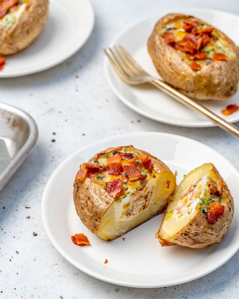 Potato & Egg Boats Clean Food Crush