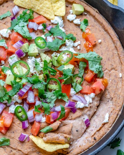 Mexican Bean Dip | Clean Food Crush