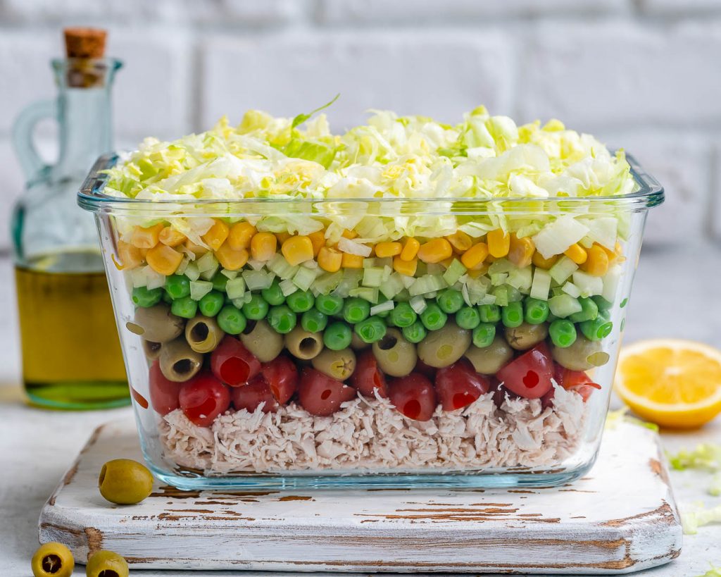 7 Layer Chicken Salad