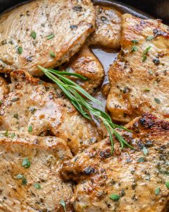 Garlic + Herb Turkey Cutlets | Clean Food Crush