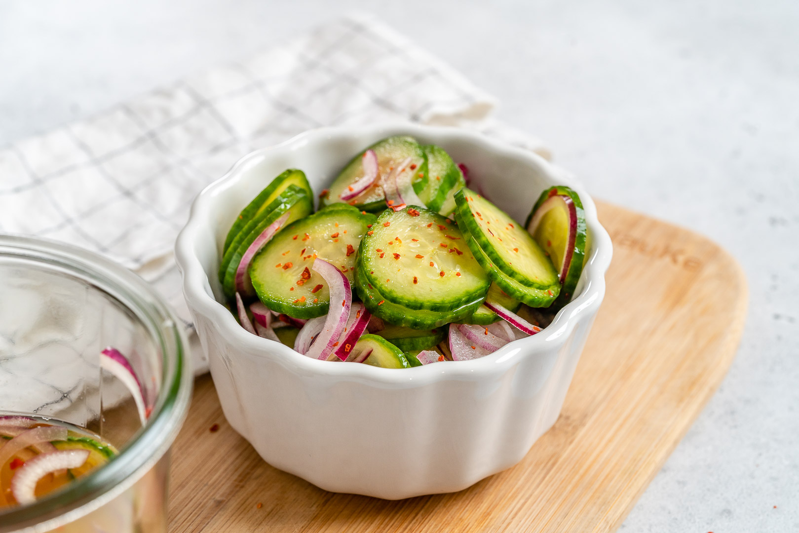 QuickPickled Cucumber Salad Clean Food Crush