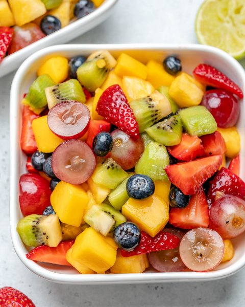 Quick + Easy Fruit Salad | Clean Food Crush