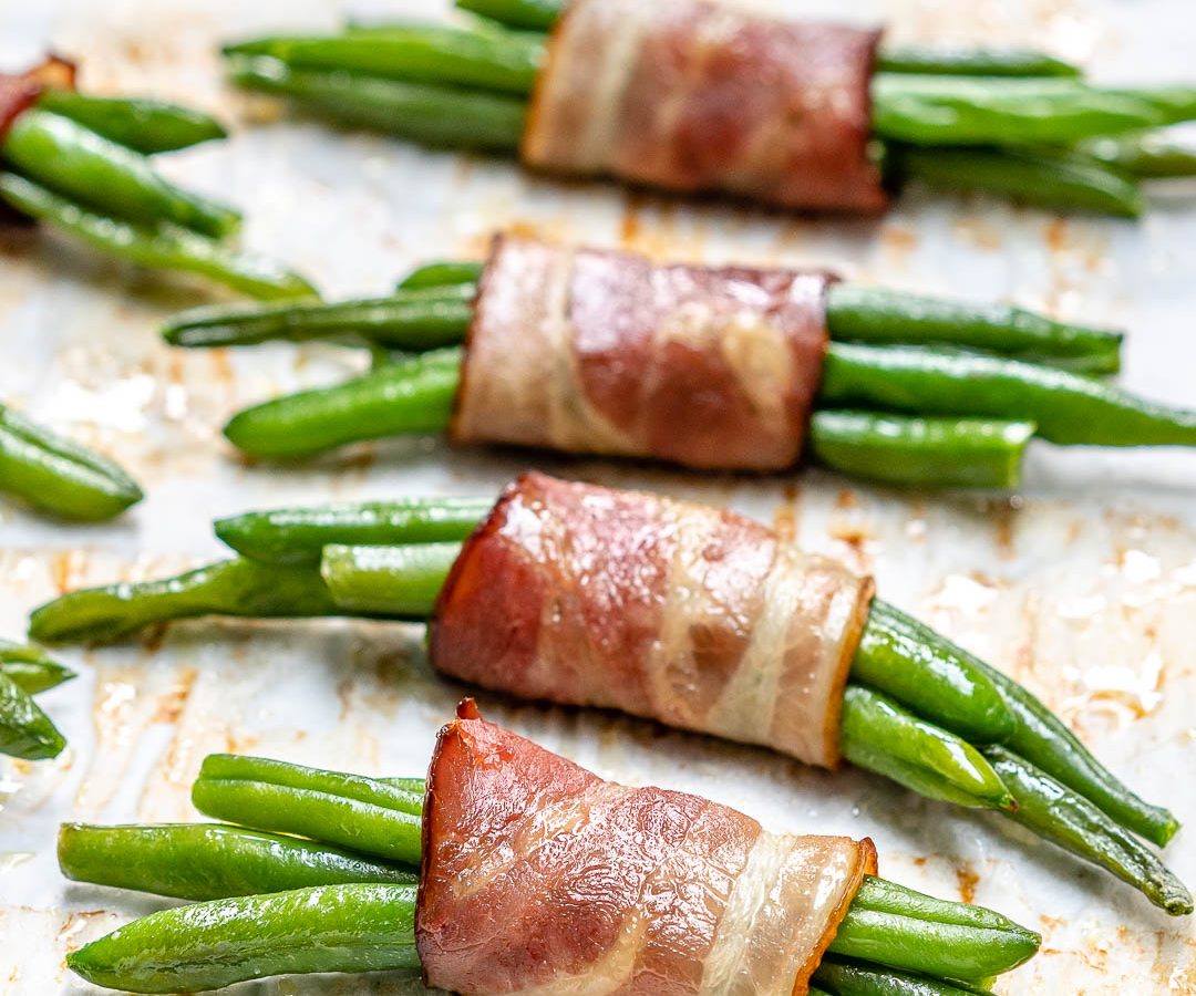 Green Bean + Bacon Bundles