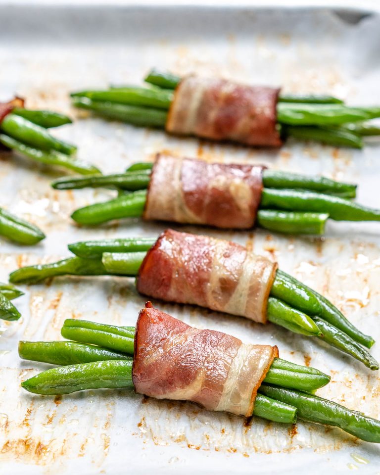 Green Bean and Bacon Bundles Clean Food Crush