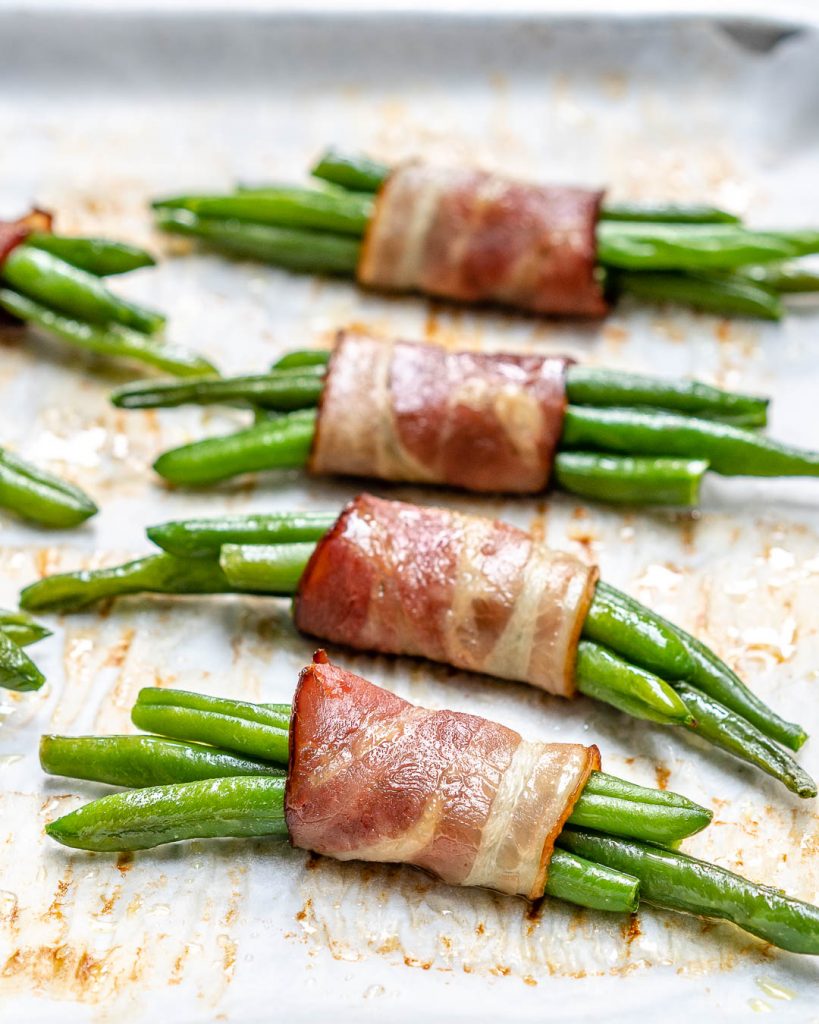 Green Bean + Bacon Bundles