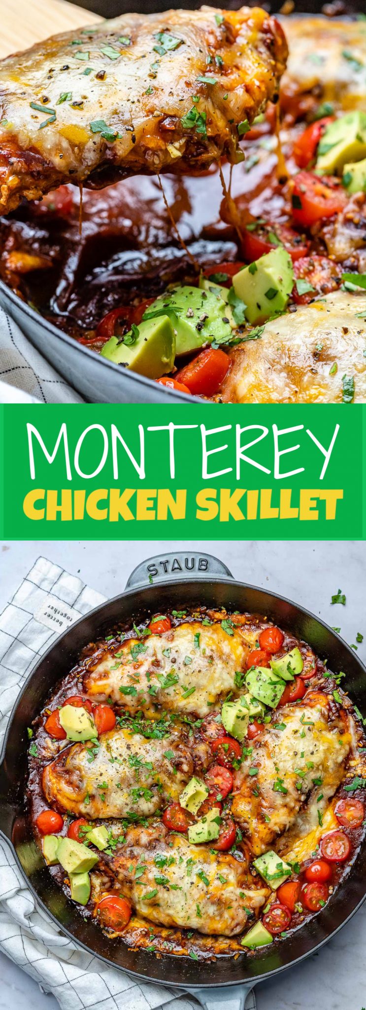 Monterey Chicken Skillet | Clean Food Crush