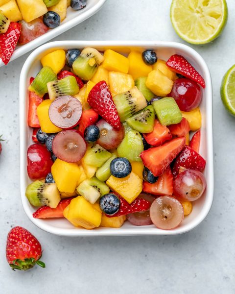 Quick + Easy Fruit Salad | Clean Food Crush