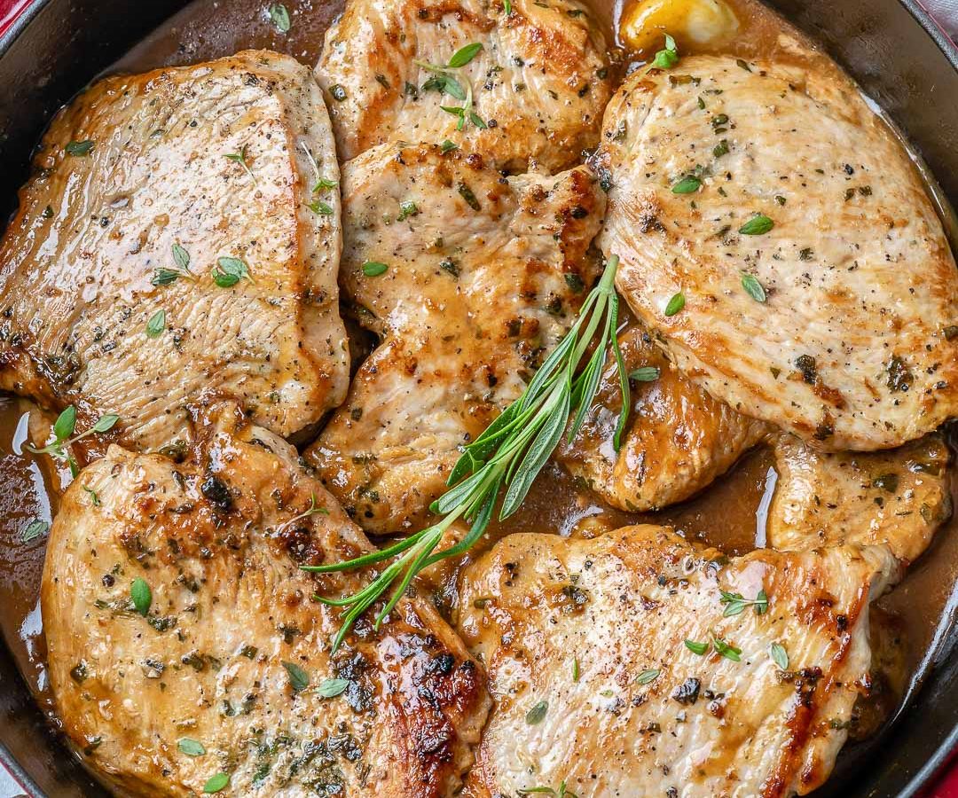 Rosemary and Thyme Turkey Breast Cutlets