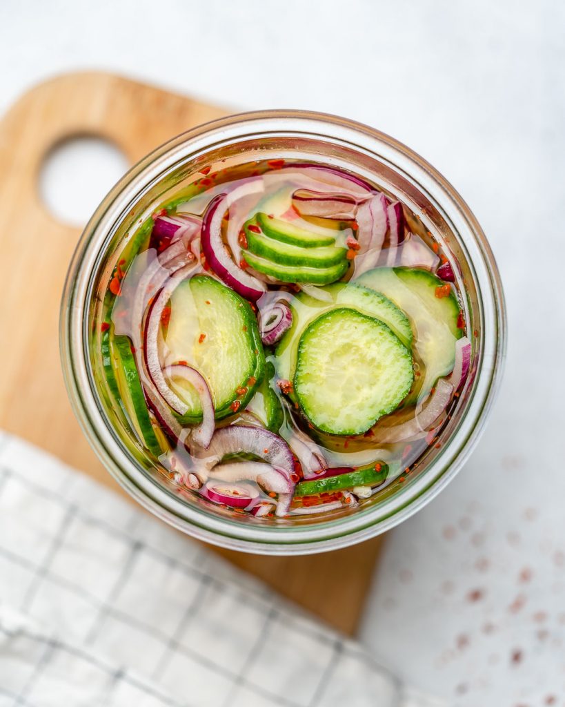 Quick-Pickled Cucumber Salad | Clean Food Crush