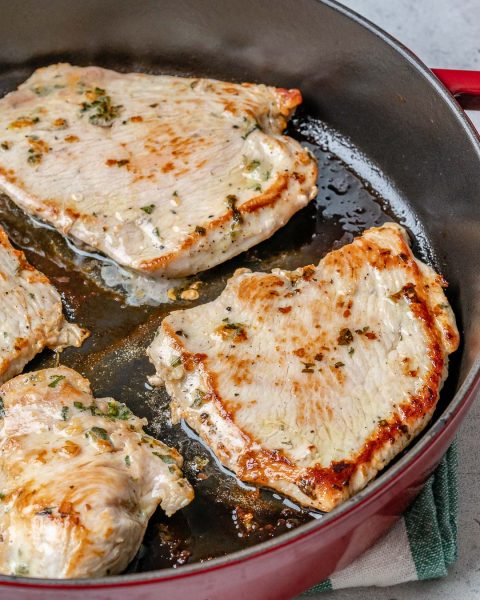 Garlic + Herb Turkey Cutlets | Clean Food Crush