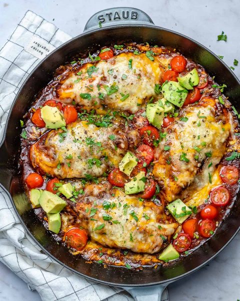 Monterey Chicken Skillet | Clean Food Crush