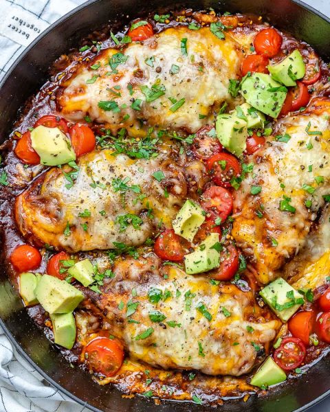 Monterey Chicken Skillet | Clean Food Crush