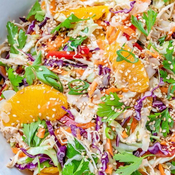 Asian Chicken Salad | Clean Food Crush