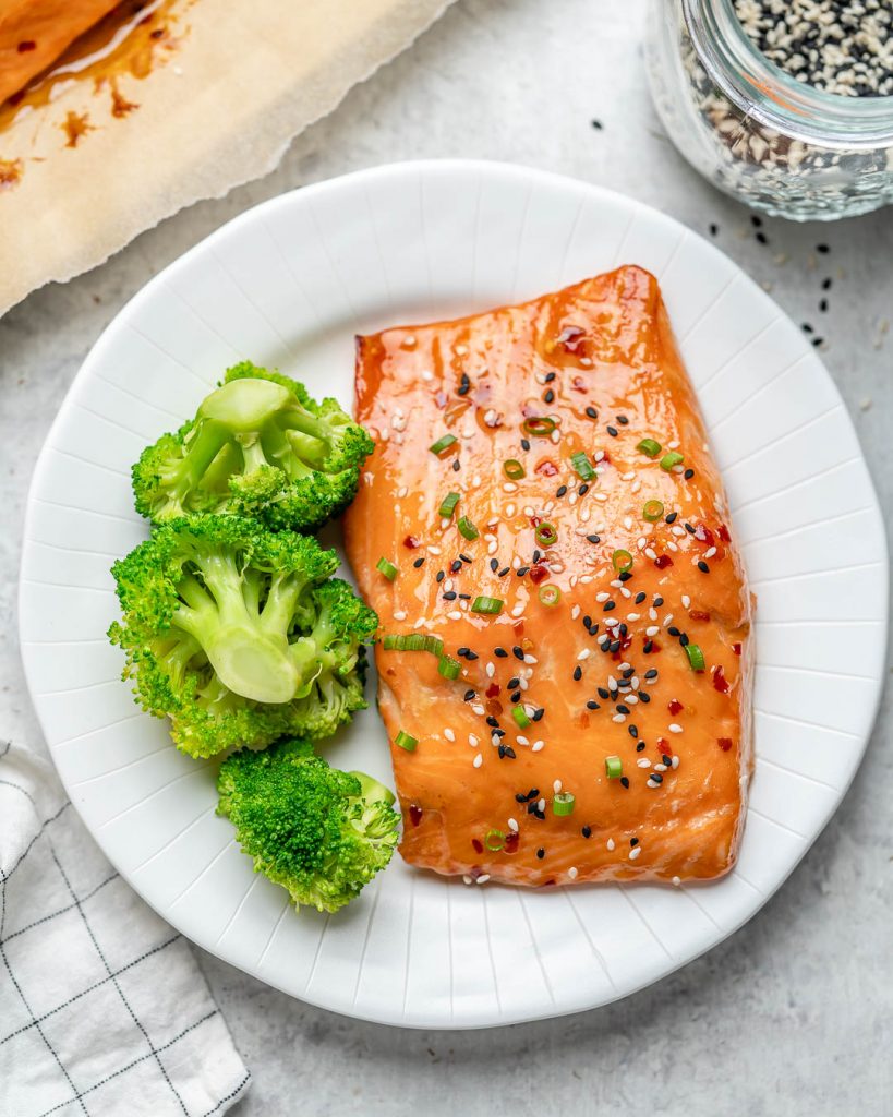 Sweet Chili Baked Salmon Clean Food Crush