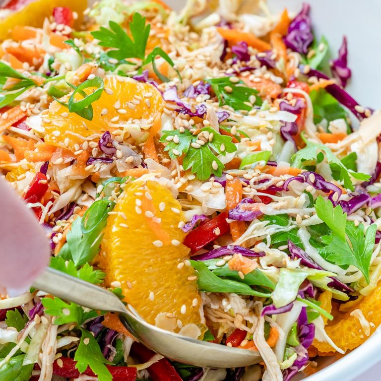 Asian Chicken Salad | Clean Food Crush