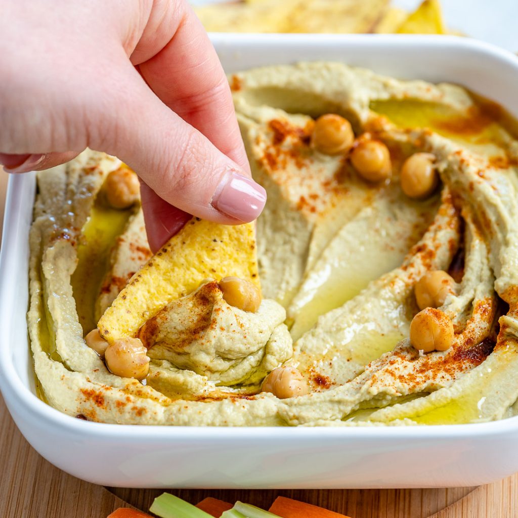 Quick + Easy Avocado Hummus