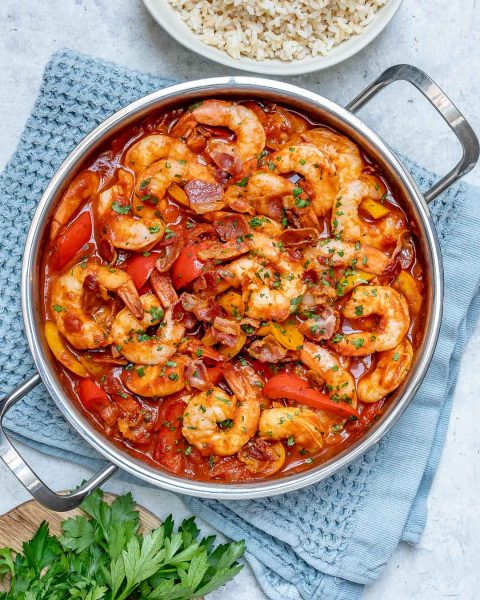 Shrimp Creole for Meal Prep | Clean Food Crush