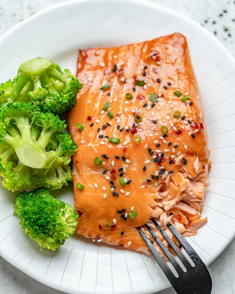 Sweet Chili Baked Salmon