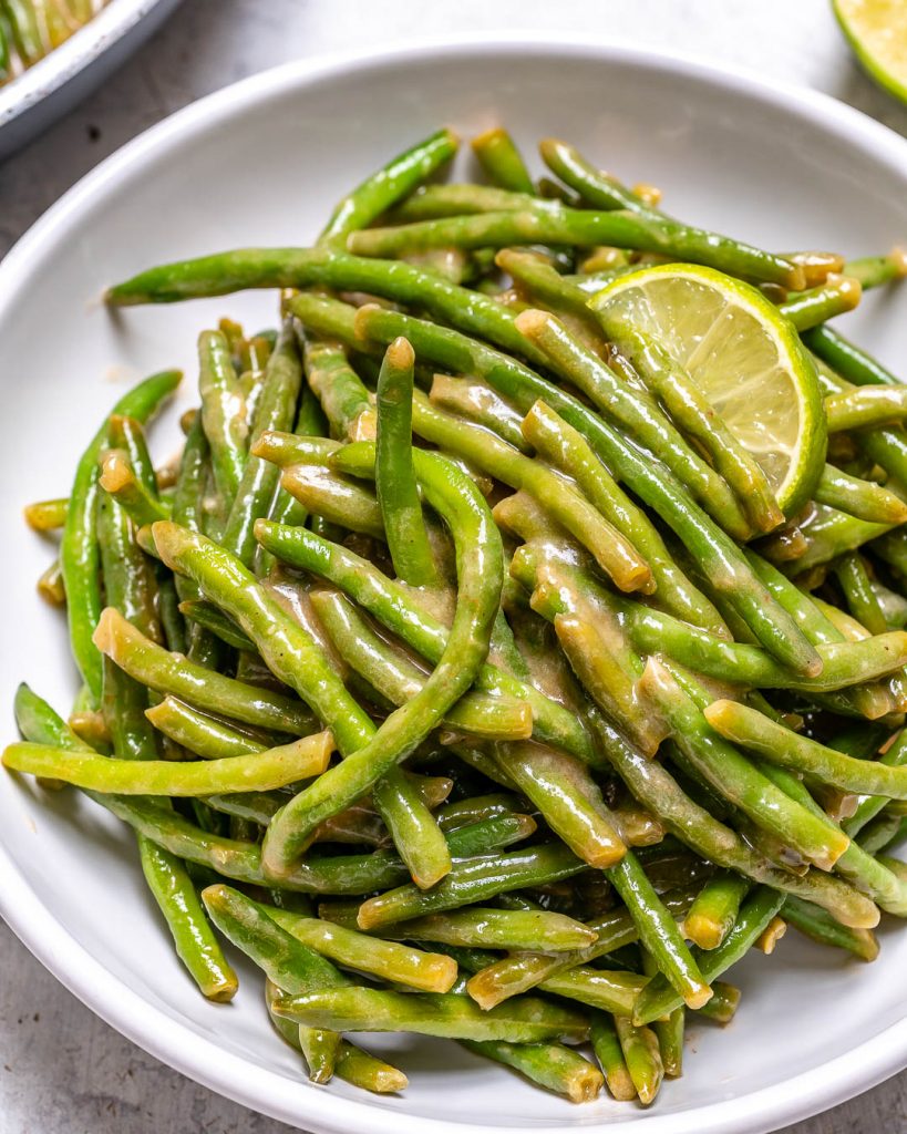 Creamy Braised Green Beans | Clean Food Crush