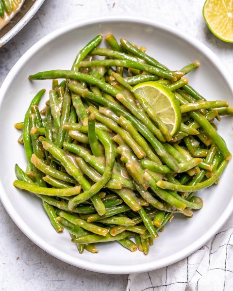 Creamy Braised Green Beans | Clean Food Crush