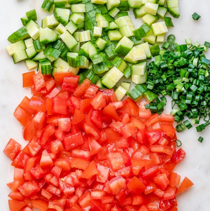 Israeli Chopped Salad | Clean Food Crush