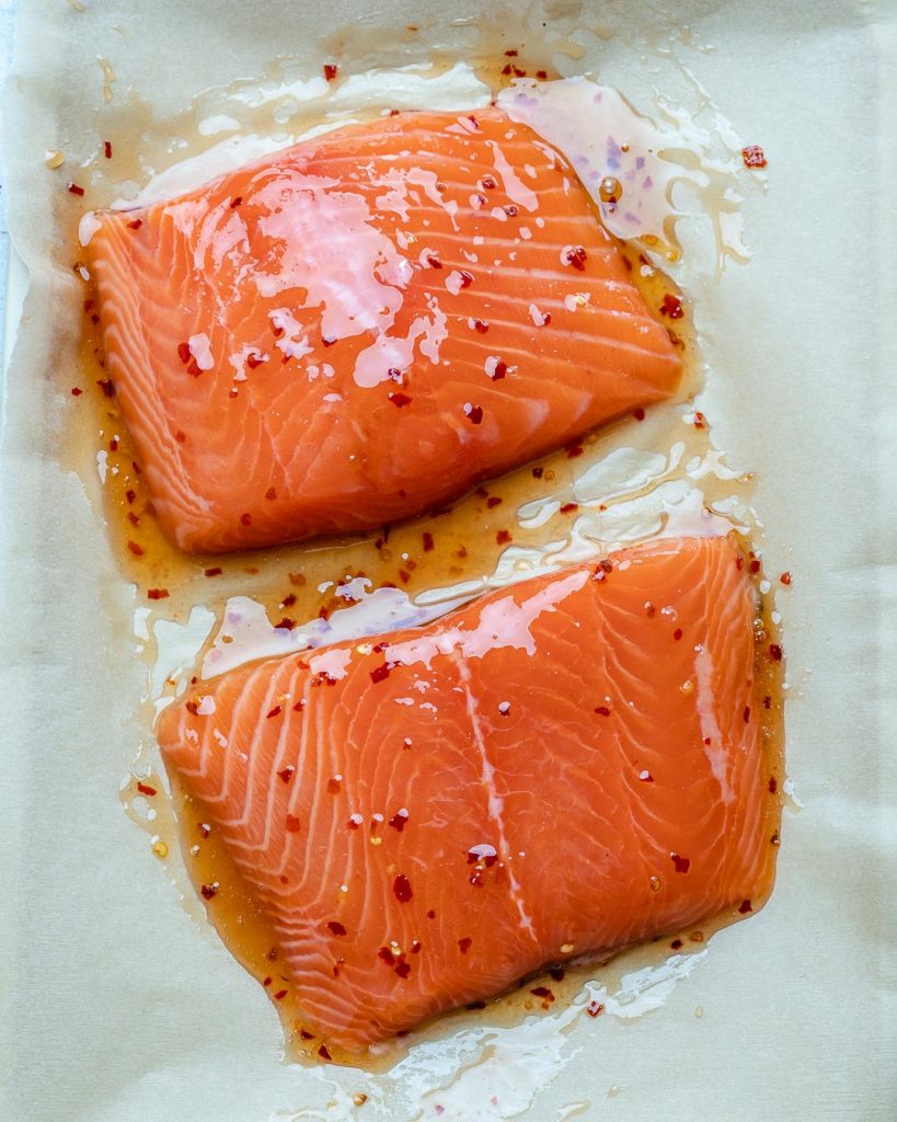 Sweet Chili Baked Salmon Clean Food Crush