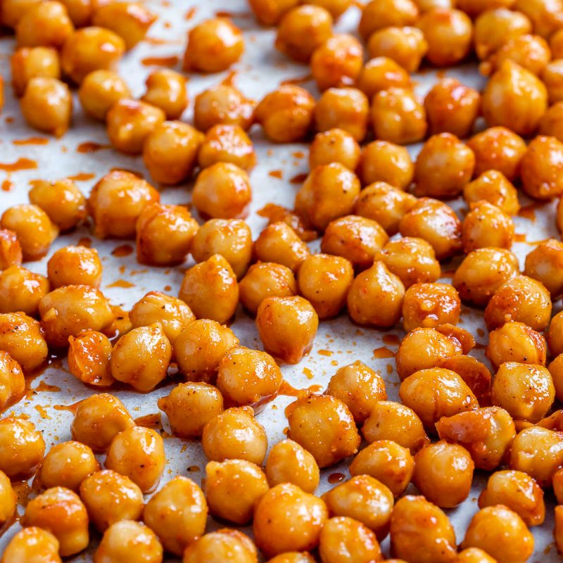 Roasted Bbq Chickpeas Clean Food Crush