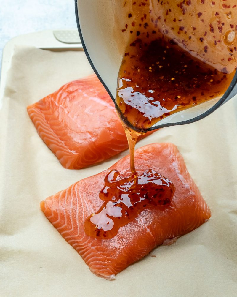 Sweet Chili Baked Salmon Clean Food Crush