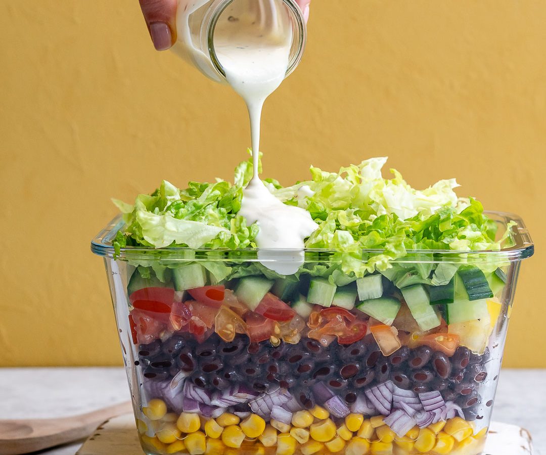 CFC Layered Bean Salad