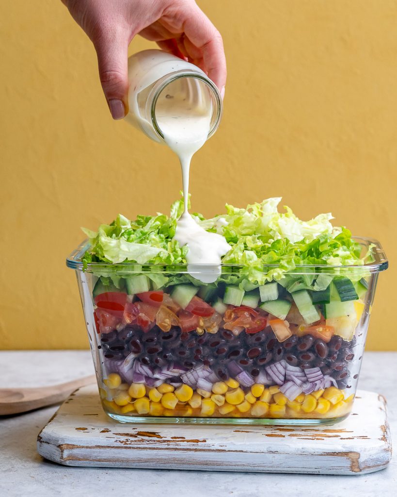 CFC Layered Bean Salad